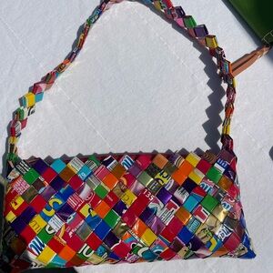 Colorful Woven Women's Bag